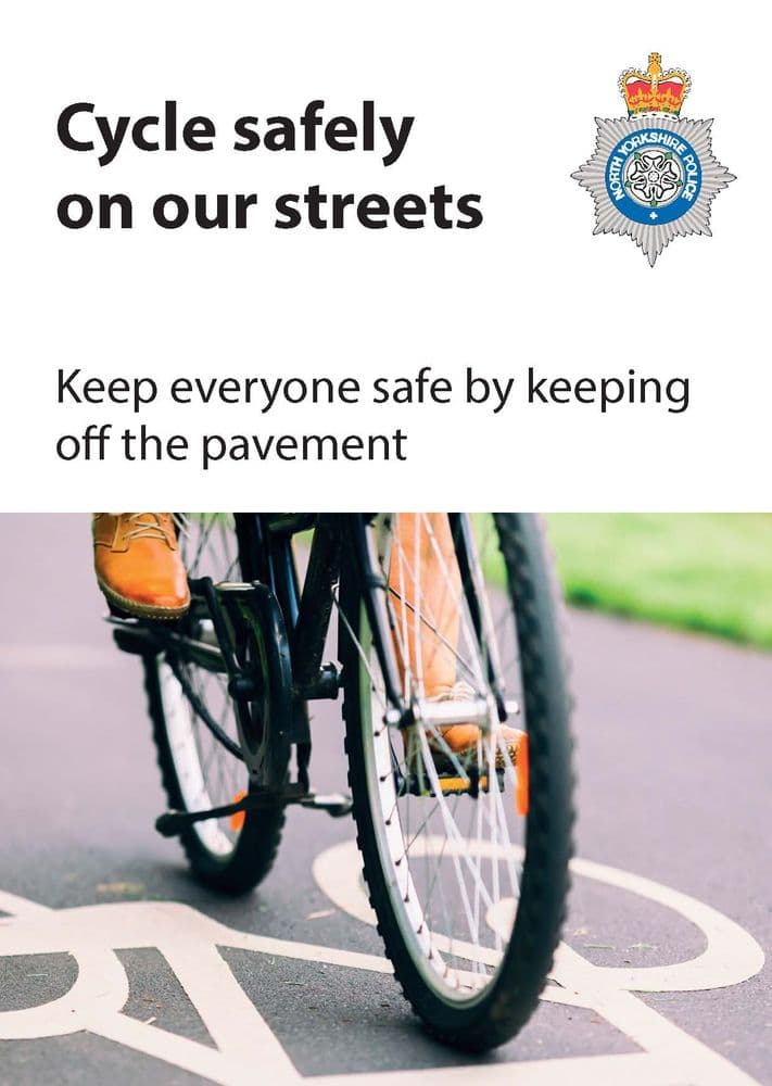 NYP220070 Postcard Cycle safety pavements