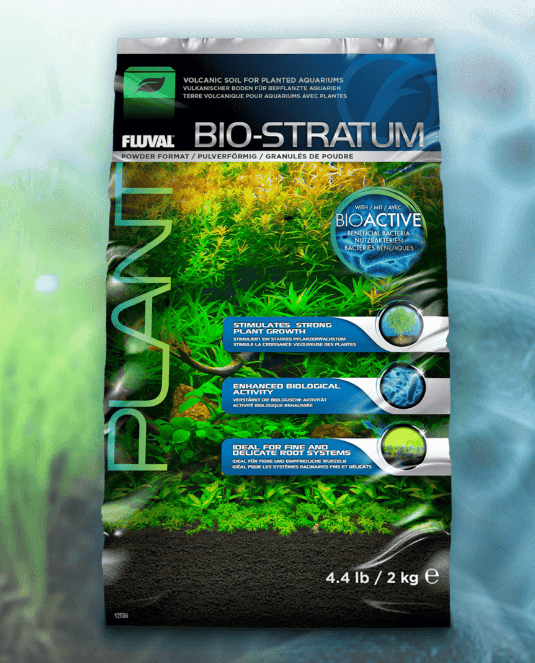 Fluval Bio-Stratum Planted Aquarium Substrate - 8 Kg (17.6 Lb) Bag, Volcanic Soil From Japan