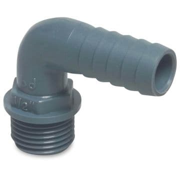 1" BSP x 90° -25mm Hosetail