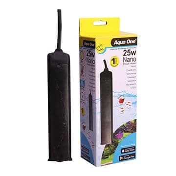 Aqua One Nano Plastic 25W Pre Set Heater