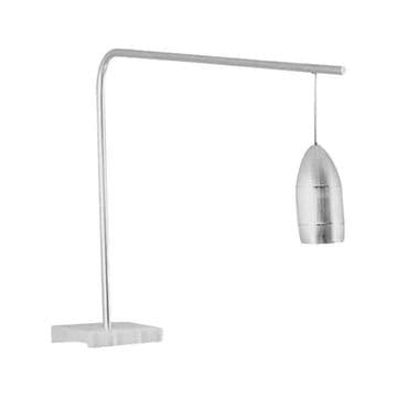 Aqua One Pendent 25 Brushed silver light and bracket