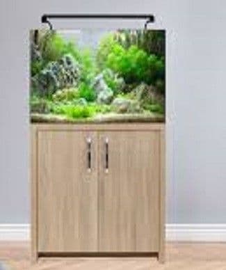 AquaNano 60 with Nappa Oak Cabinet