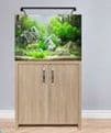 AquaNano 80 With Nappa Oak Cabinet
