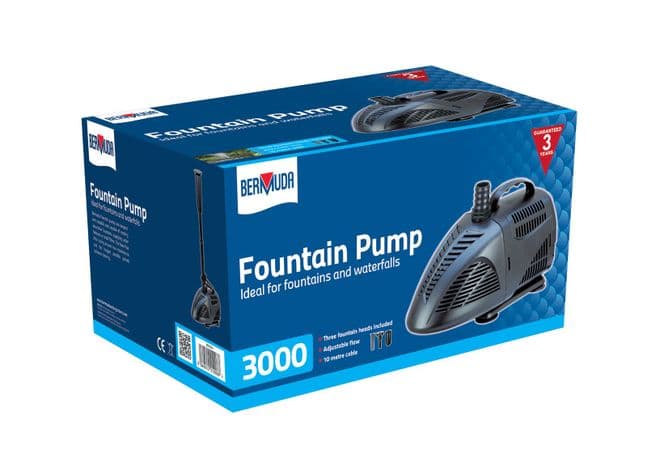 Bermuda 3000 Fountain Pond Pump