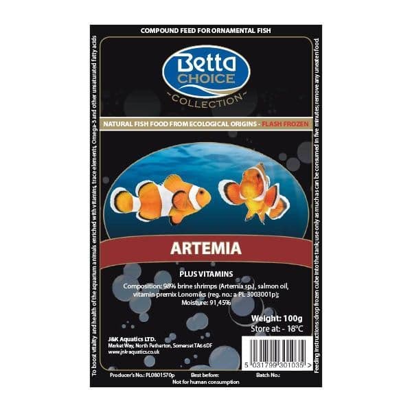 Betta Choice Frozen Artemia