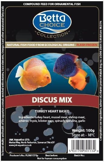 Betta Choice Frozen Discus