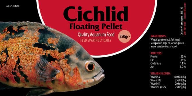 Cichlid Floating Pellet 80g