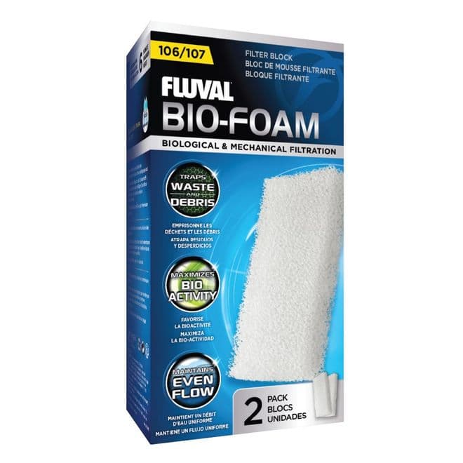 Fluval 106/07 Bio Foam Pad 2 Pack