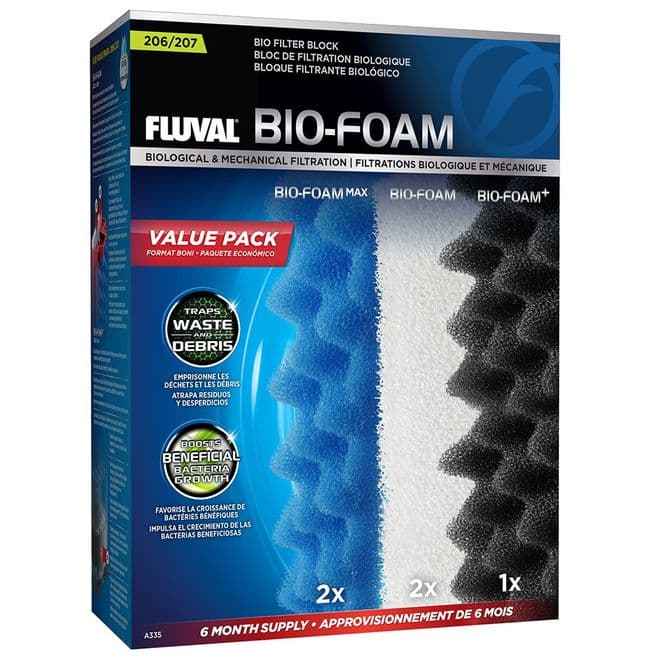 Fluval 207/06  Bio-Foam Value Pack