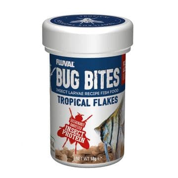 Fluval Bug Bites Tropical Flake 90g