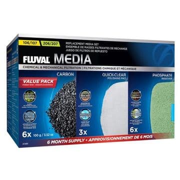 Fluval Media Value Pack 107/207