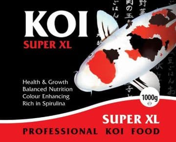 Koi Super XL Koi Fish Food 6mm Pellet 1400g