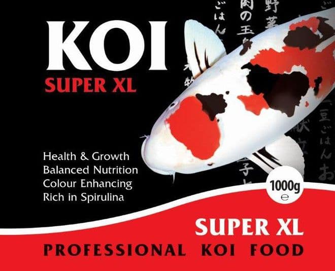 Koi Super XL Koi Fish Food 6mm Pellet 1400g