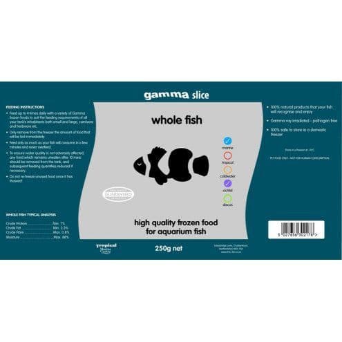 Whole Fish Bulk Slice Pack
