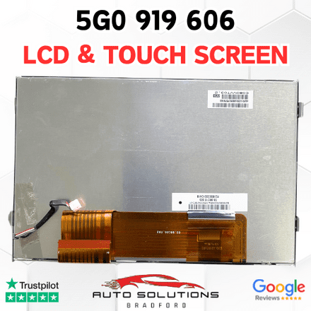 5G0919606 LCD Display Touch Screen Replacement