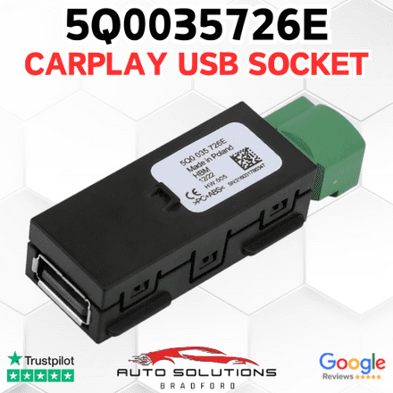 5Q0035726E CarPlay Media USB Socket Connector