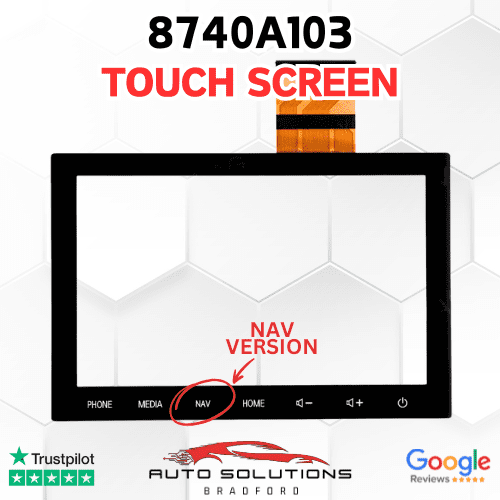 8740A103 Touch Screen Replacement