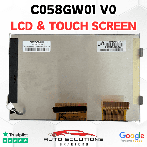 C058GW01 V0 LCD Display Touch Screen Replacement