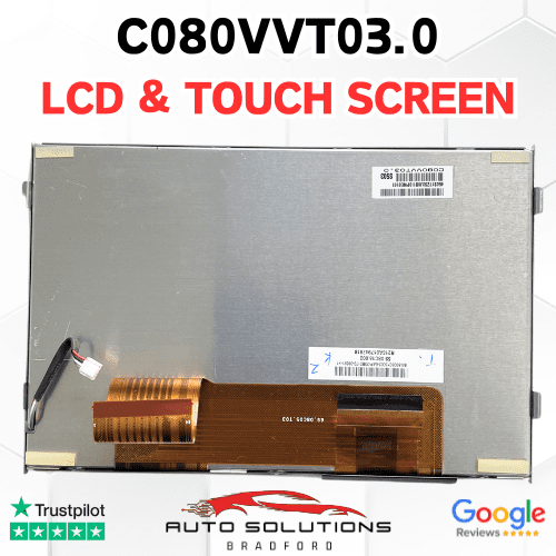 C080VVT03.0 LCD Display Touch Screen Replacement