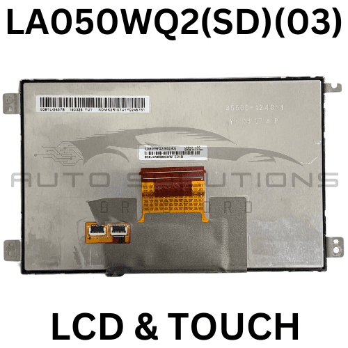 LA050WQ2(SD)(03) LCD Display Touch Screen Replacement