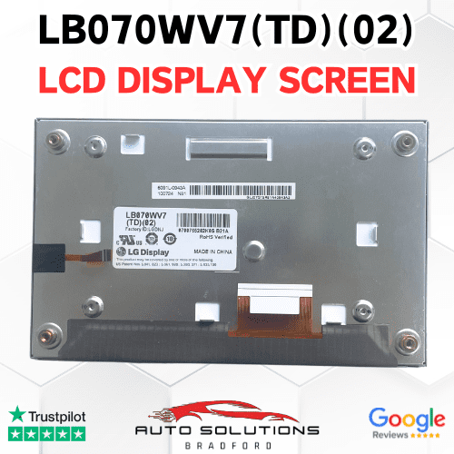 LB070WV7(TD)(02) LCD Display Screen Replacement
