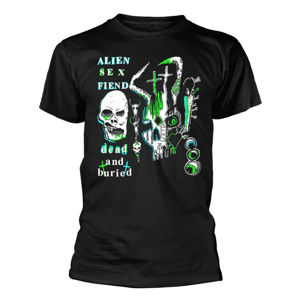Dead And Buried Alien Sex Fiend Mens Tshirt