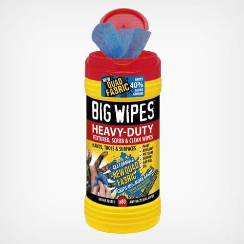 Big Wipes (Antibacterial) Tub of 80