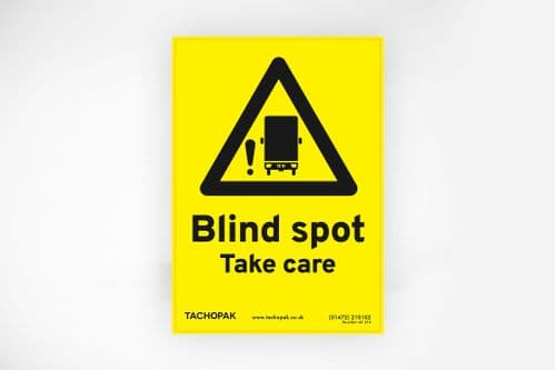 Blind Spot Sticker (A4)
