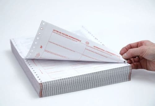 CMR Consignment Notes (Continuous)