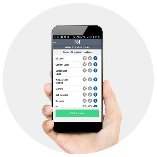Convey Walkaround Check App