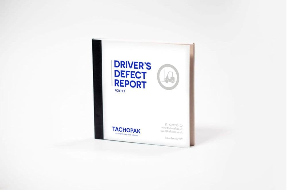 Forklift Truck Defect Report Pad (Duplicate)
