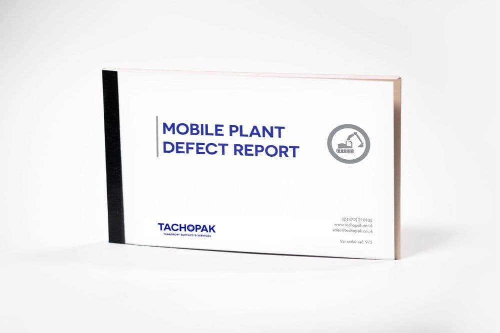 Mobile Plant Defect Report Pad (Duplicate)