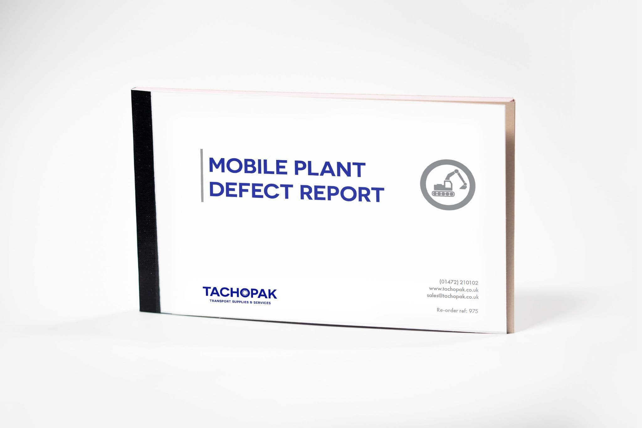Mobile Plant Defect Report Pad Duplicate