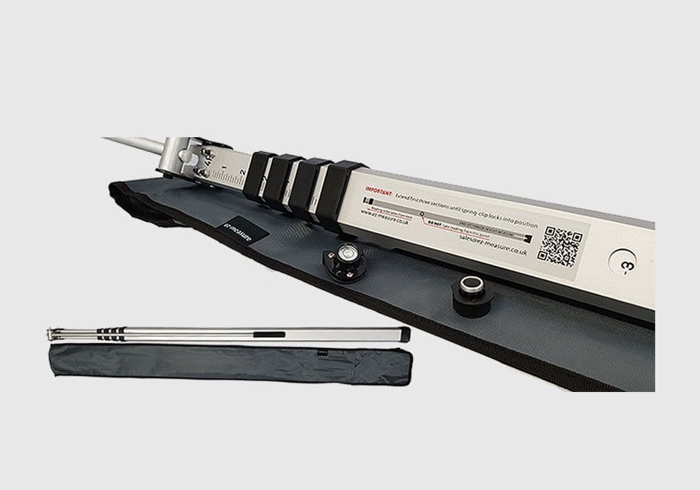 Vehicle Height Measuring Pole