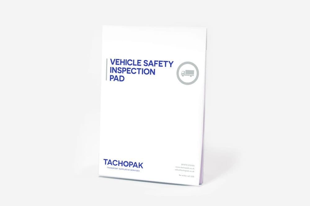 Vehicle Safety Inspection & Maintenance Pads (Violet)