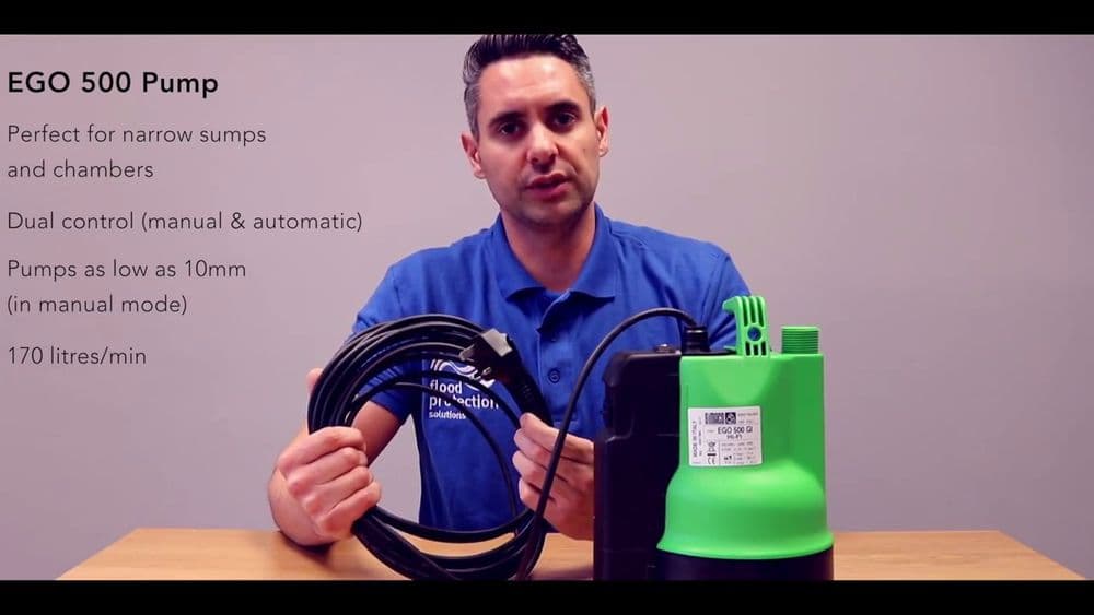 EGO 500 GI Submersible Puddle Pump