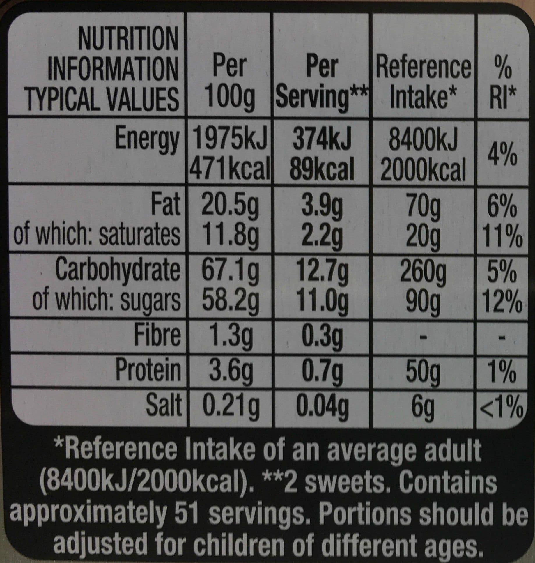 Quality Street Tub 650g