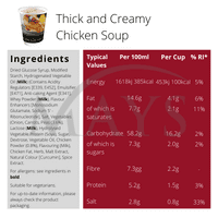 Thick and Creamy 2Go Chicken Soup (10 Cups)
