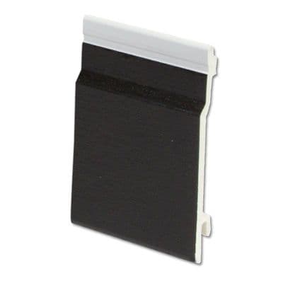 100mm Black Ash uPVC Open V Cladding - 5m