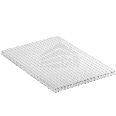 10mm Clear Twin Wall Sheet