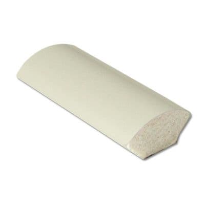 12mm Cream uPVC Quadrant Trim - 5m