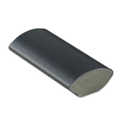 12mm Dark Grey Smooth uPVC Quadrant Trim - 5m RAL 7016