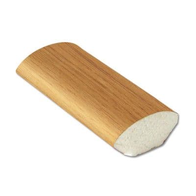 12mm Irish Oak uPVC Quadrant Trim - 5m