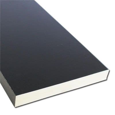 150mm Black Ash uPVC Tudor Board - 5m