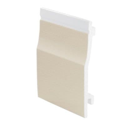 150mm Cream uPVC Shiplap Cladding - 5m