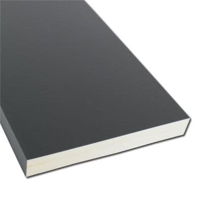 150mm Dark Grey Smooth uPVC Tudor Board - 5m RAL 7016