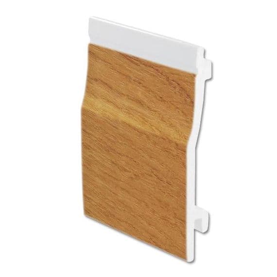 150mm Irish Oak uPVC Shiplap Cladding -5m