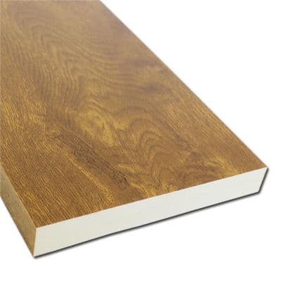150mm Light Oak uPVC Tudor Board - 5m
