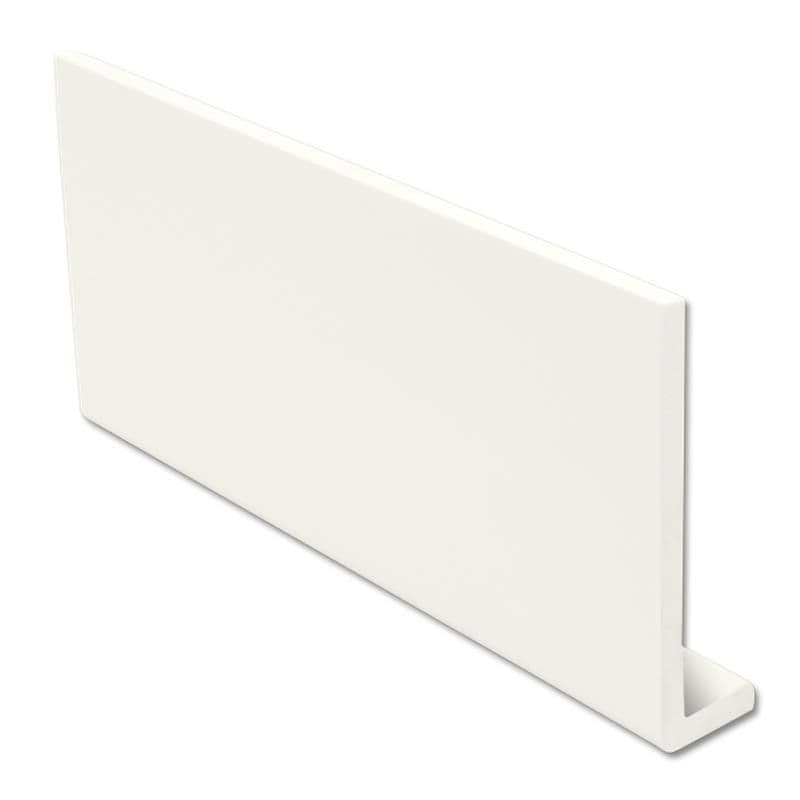 Back Capping 150mm White Fascia Capping Boards Square 9mm - 5m