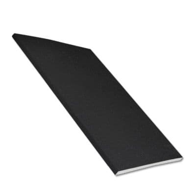 200mm Black Ash 9mm UPVC Soffit Board - 5m